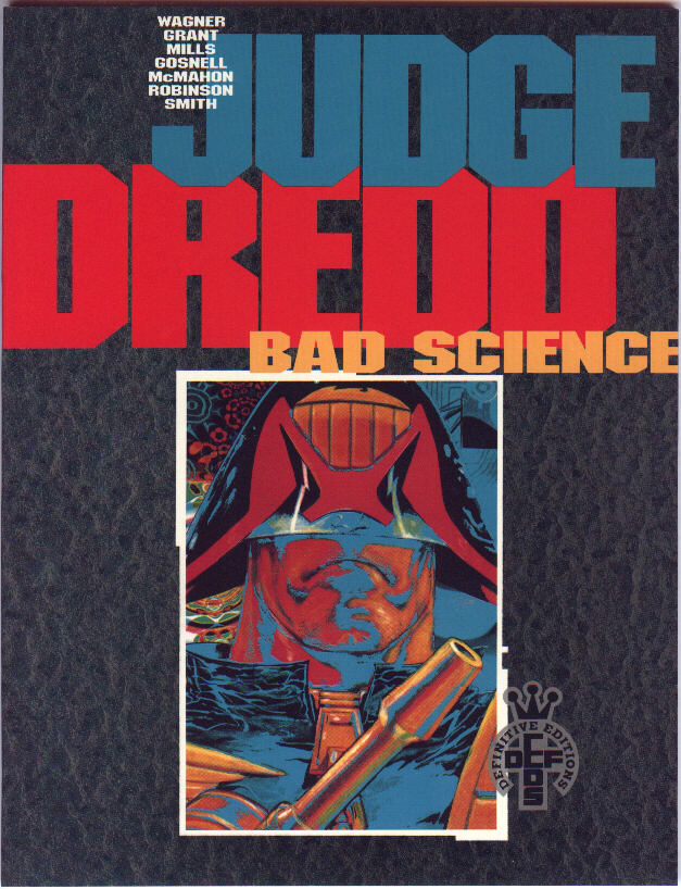 Cover of Judge Dredd Definitive Edition: Bad Science