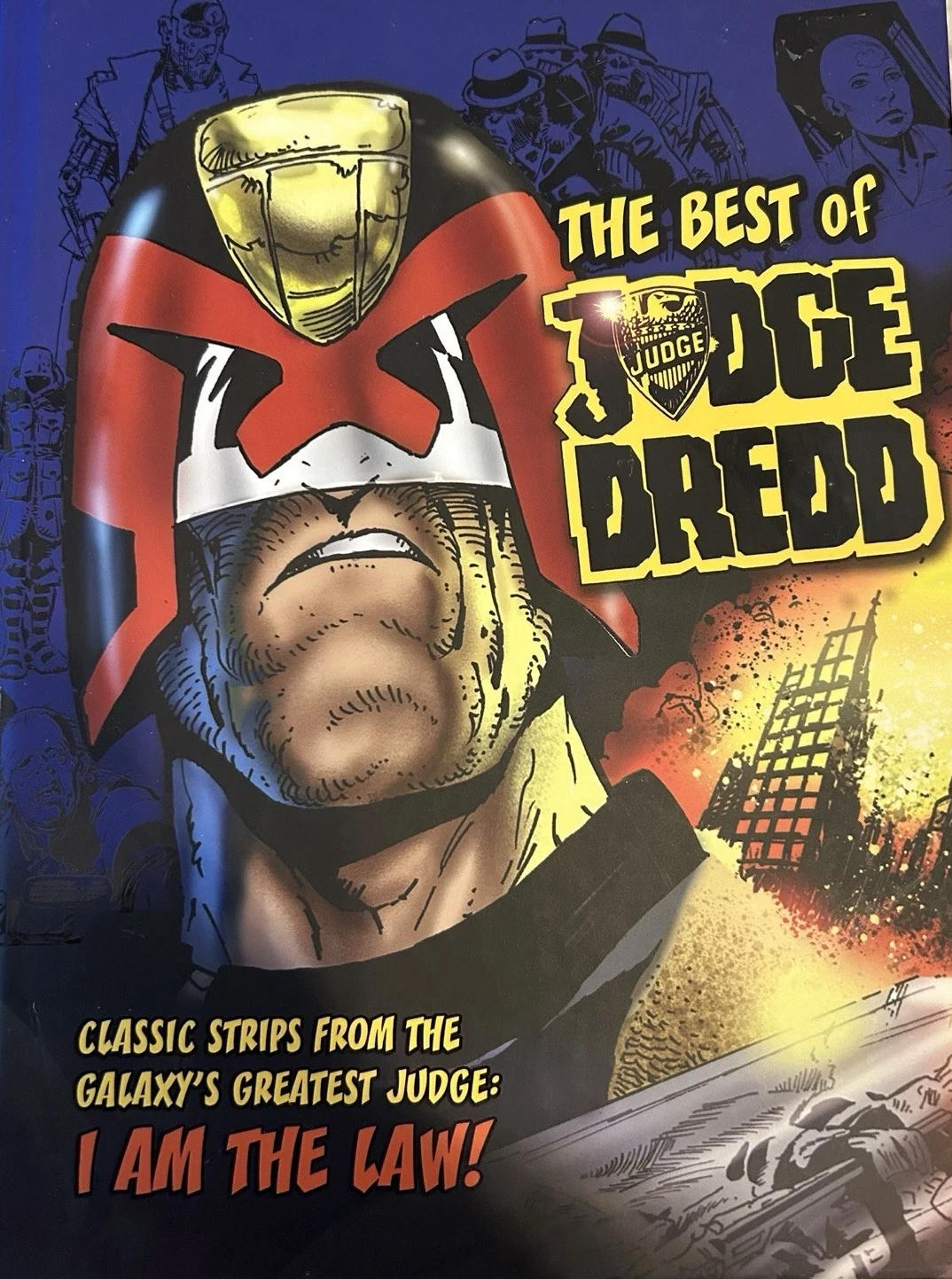 Cover of Prion — The Best of Judge Dredd
