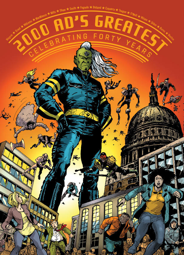 Cover of 2000AD's Greatest