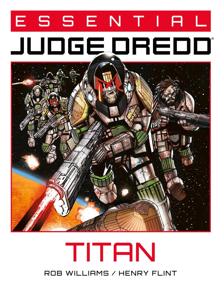 Cover of The Essential Judge Dredd: Titan
