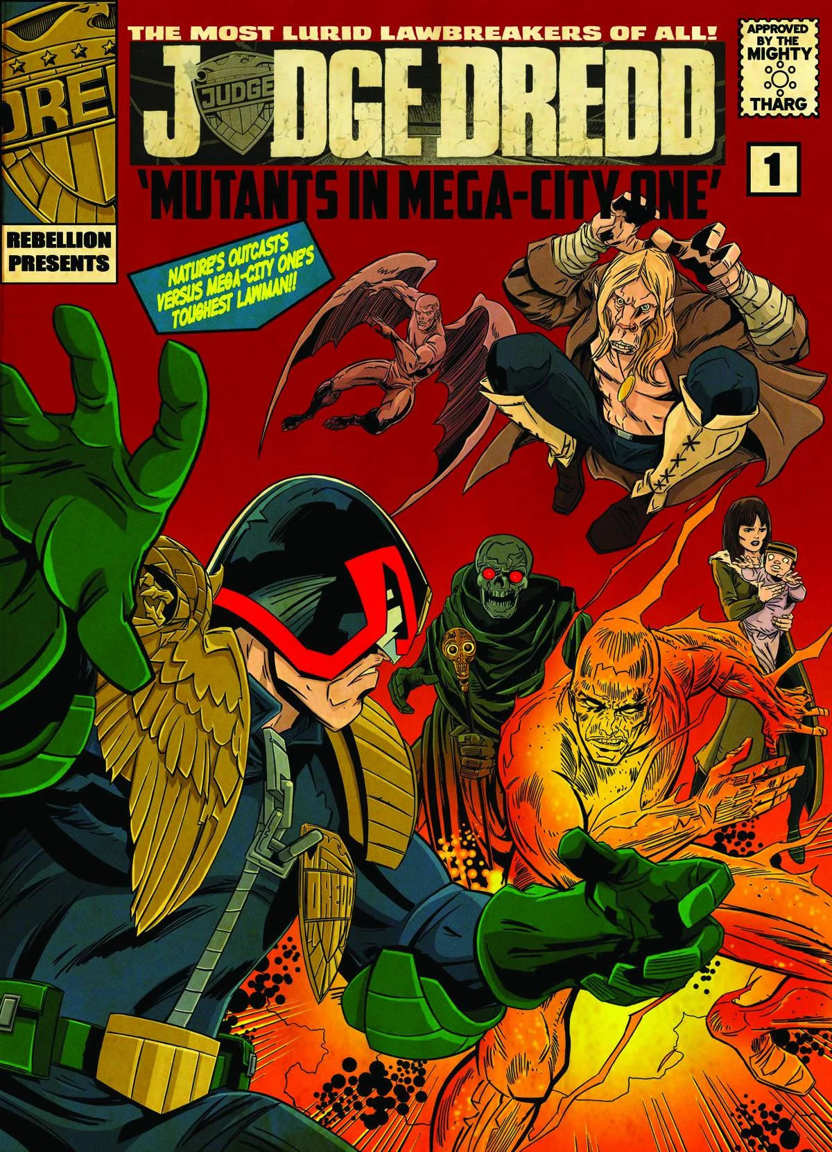 Cover of Mutants in Mega-City One