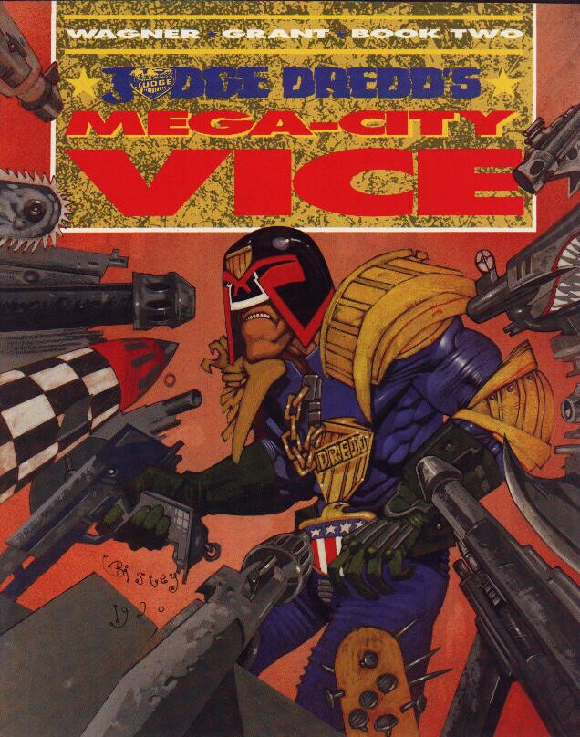 Cover of Judge Dredd Mega City Vice: Book 2