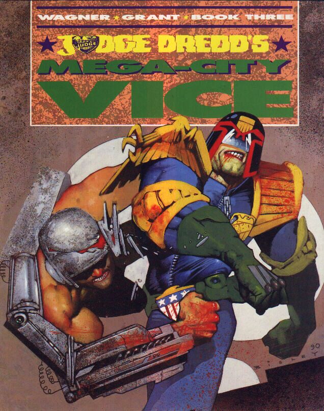 Cover of Judge Dredd Mega City Vice: Book 3